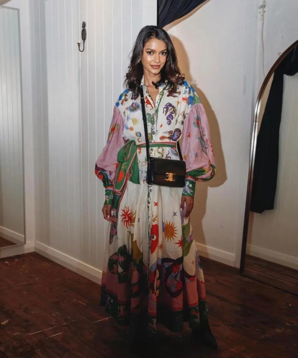 Vera ™ | Italiaanse maxi jurk