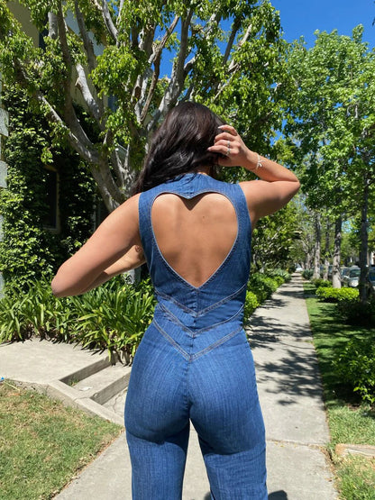 Lara | Denim Jumpsuit