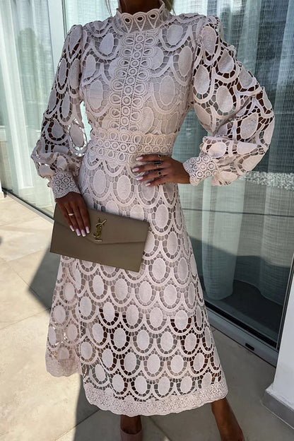 PAULINE - ROMANTISCHE KANTEN JURK