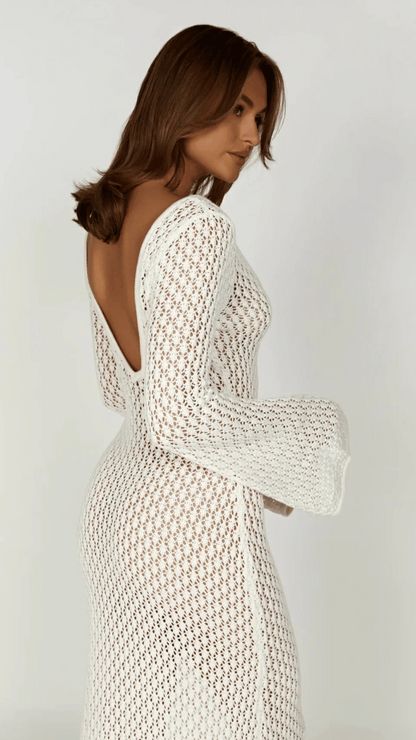 Vera Crochet Maxi Dress