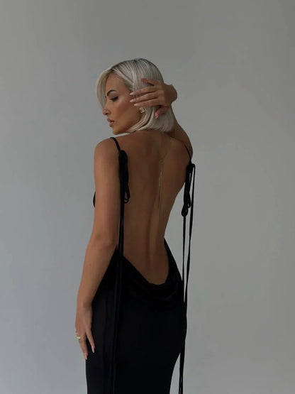 Elysia Backless MAXI Dress