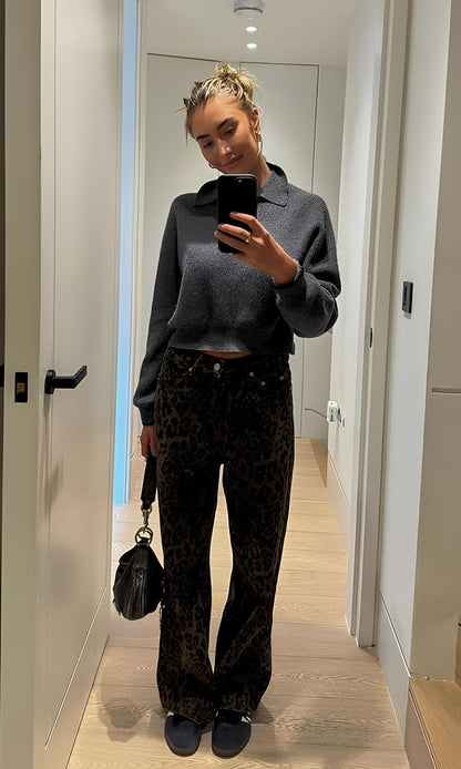 AUGUST | LEOPARD JEANS