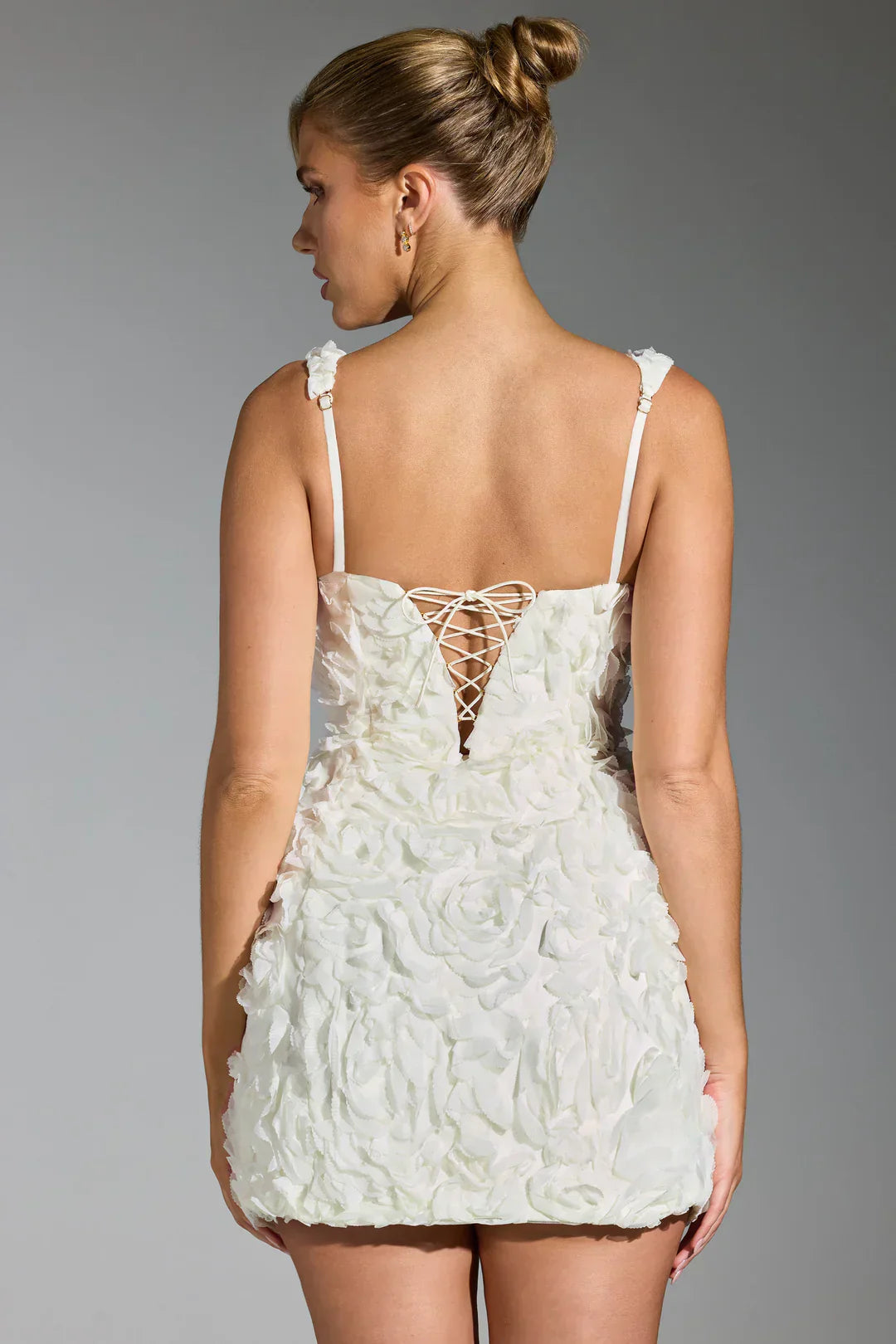 FLOWER KORSET MINI DRESS - 50% KORTING