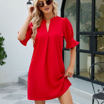 Sofia - Klassieke V-halsjurk