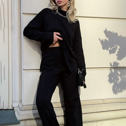 Dames | AALIYAH - Stijlvolle trui met zijsplitten