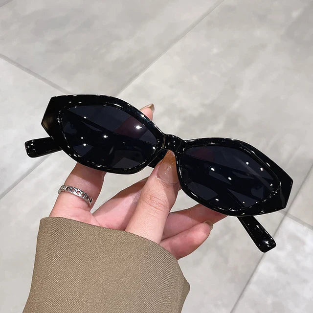 Multicolor Oval Sunglasses UV400