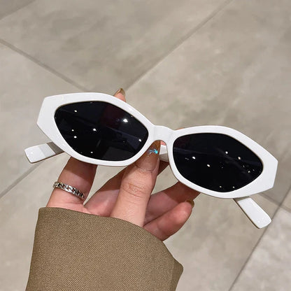 Multicolor Oval Sunglasses UV400