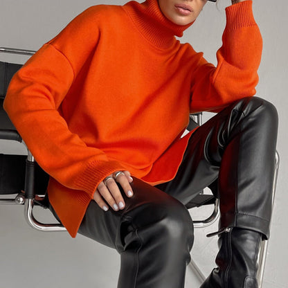 Dames | AALIYAH - Stijlvolle trui met zijsplitten