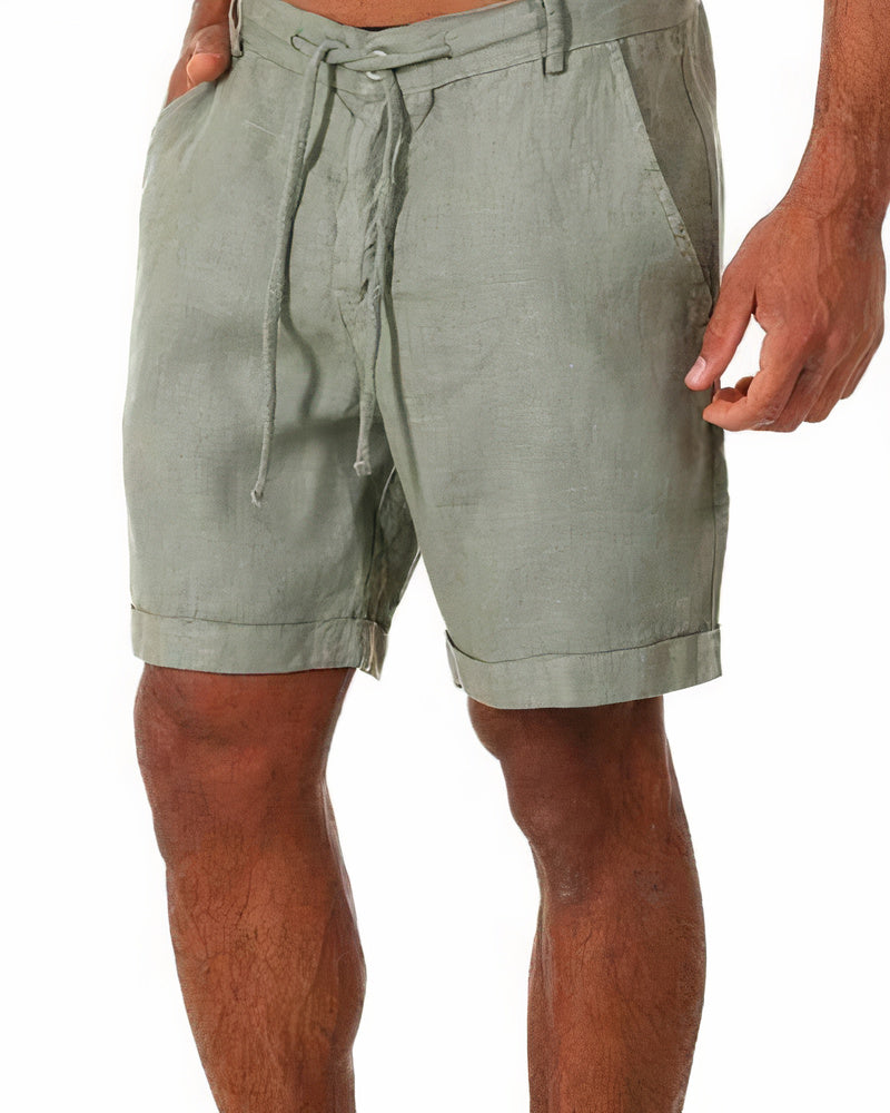 Linnen shorts voor mannen - Rob