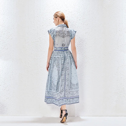 Lara - Lace-up dress