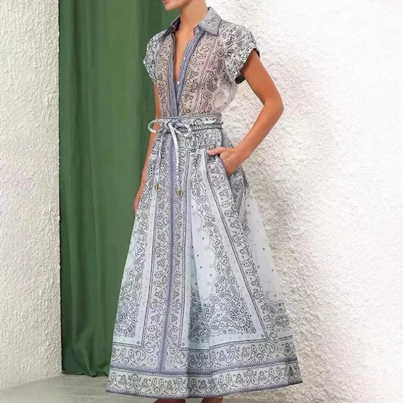 Lara - Lace-up dress