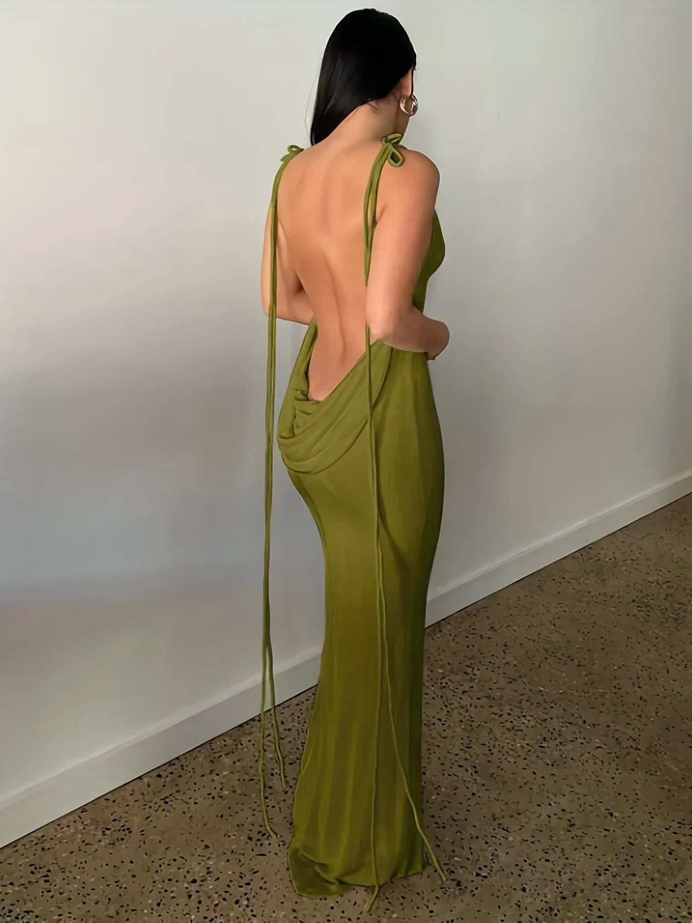 Elysia Backless MAXI Dress