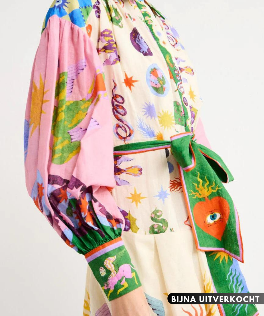 Vera ™ | Italiaanse maxi jurk