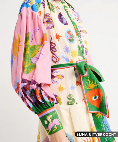 Vera ™ | Italiaanse maxi jurk