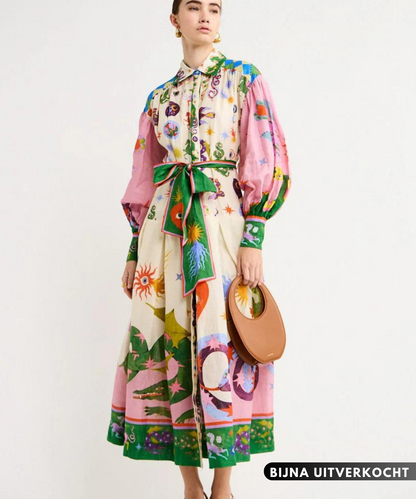 Vera ™ | Italiaanse maxi jurk