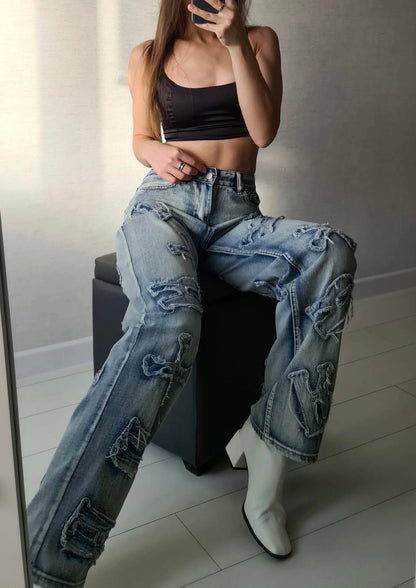 R x Cross Patchwork Jeans™