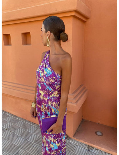 Isla - Satijnen jurk