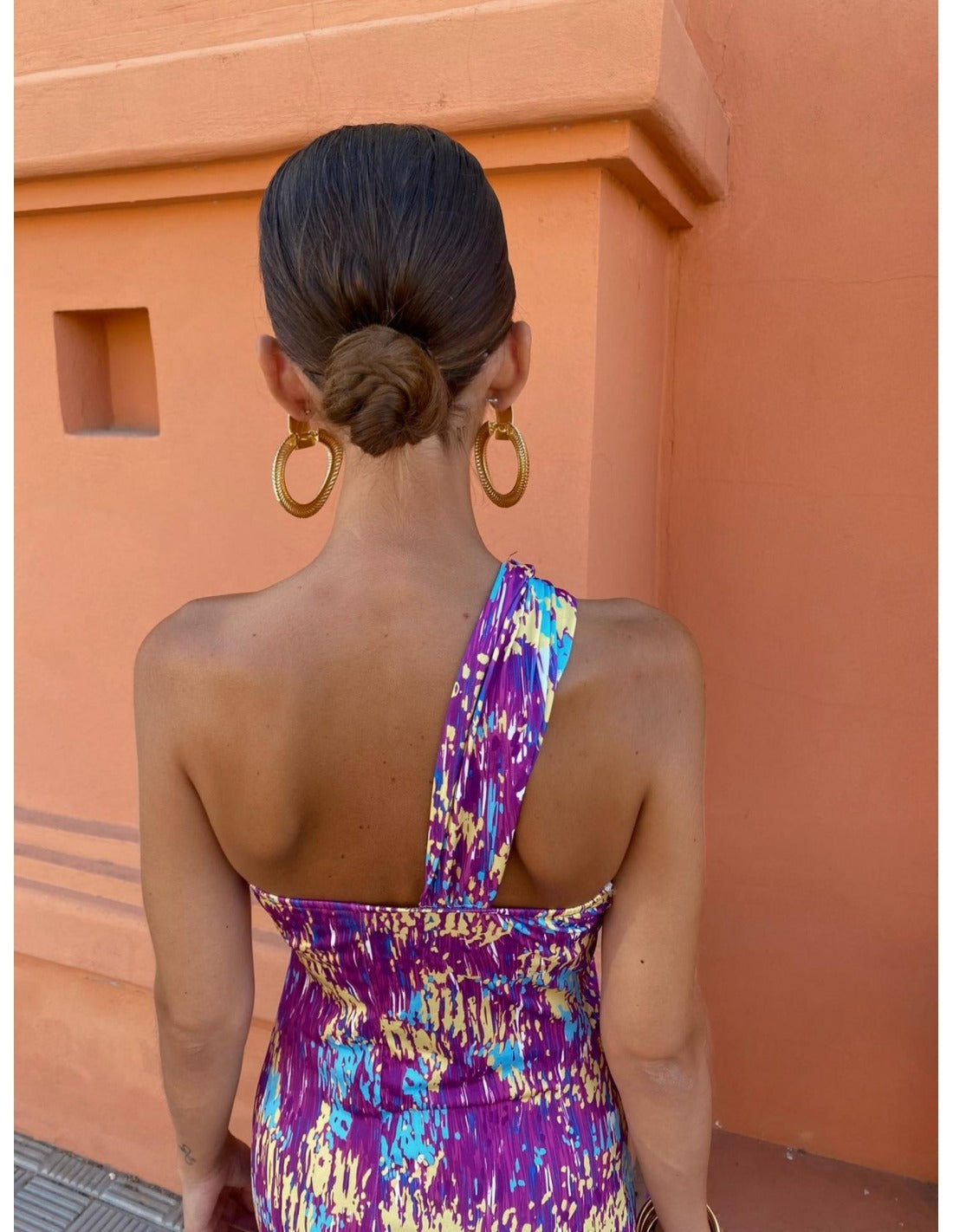 Isla - Satijnen jurk